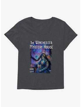Winchester Mystery House Sarah Girls T-Shirt Plus Size, CHARCOAL HEATHER, hi-res