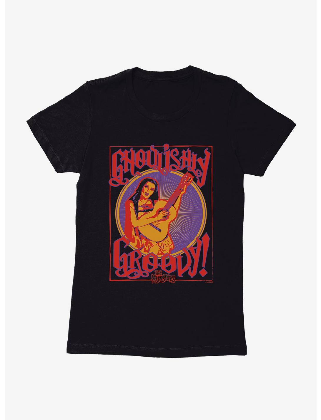 The Munsters Lily Ghoulishly Groovy Womens T-Shirt, BLACK, hi-res