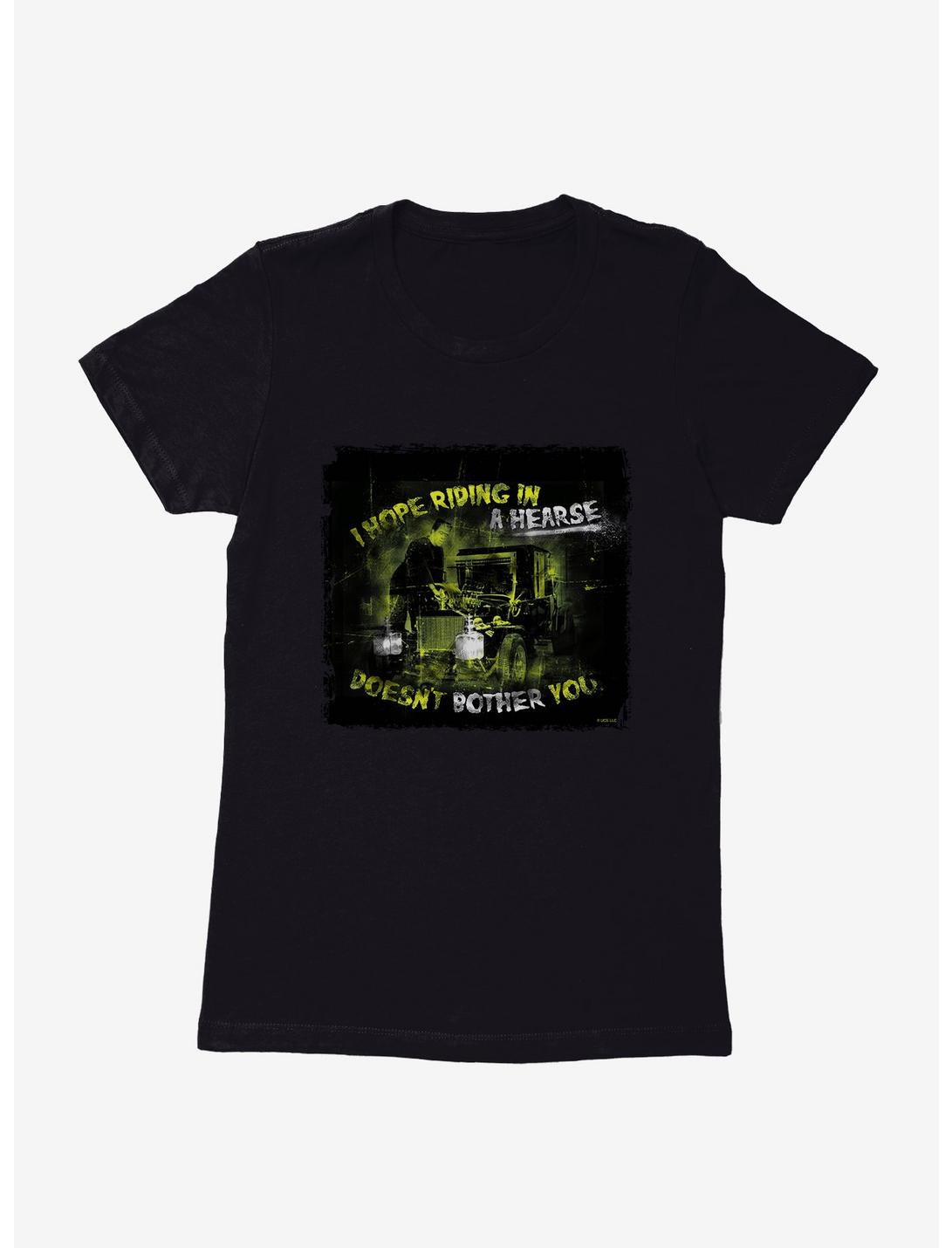 The Munsters Riding A Hearse Womens T-Shirt, , hi-res