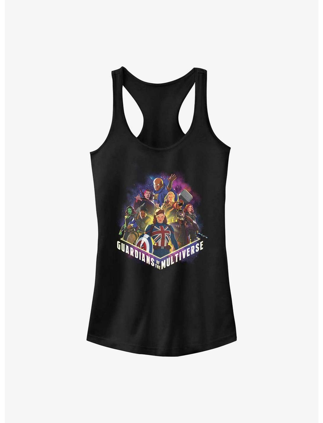 What If...? Guardians Of The Multiverse Poster Girls Tank, BLACK, hi-res