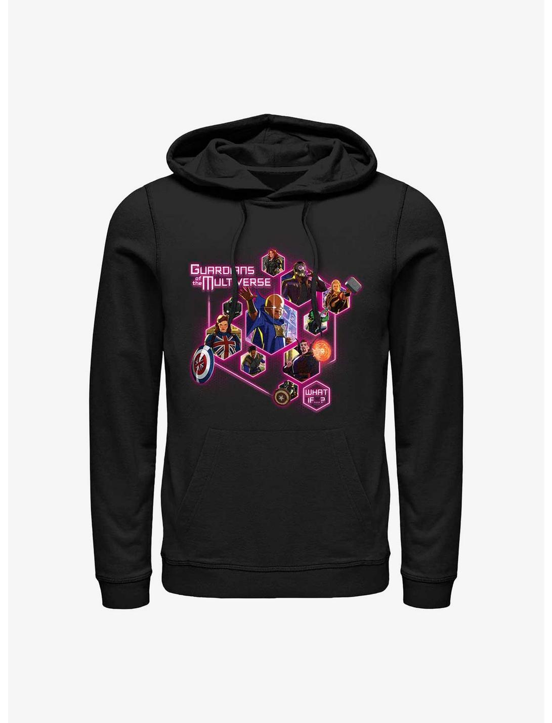 What If...? Guardians Of The Multiverse Pods Hoodie, BLACK, hi-res