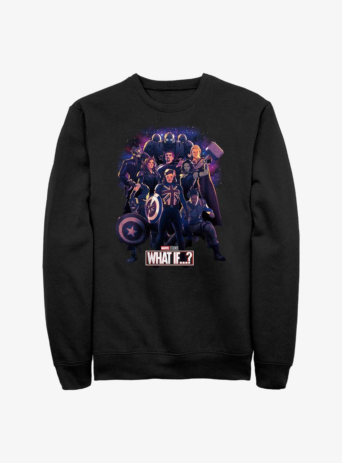 What If...? Group Sweatshirt, BLACK, hi-res