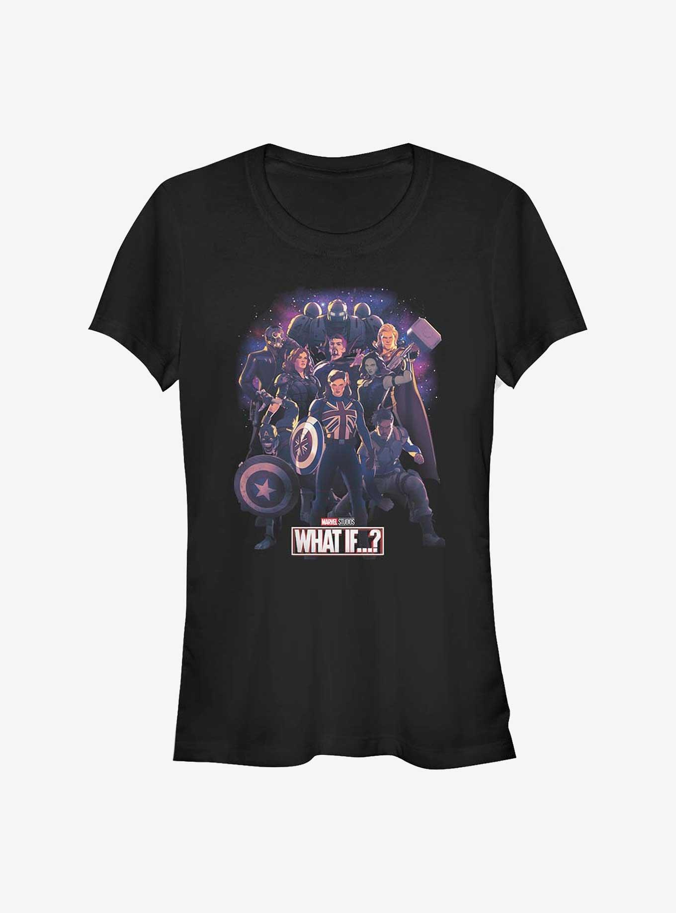 What If...? Group Girls T-Shirt, BLACK, hi-res