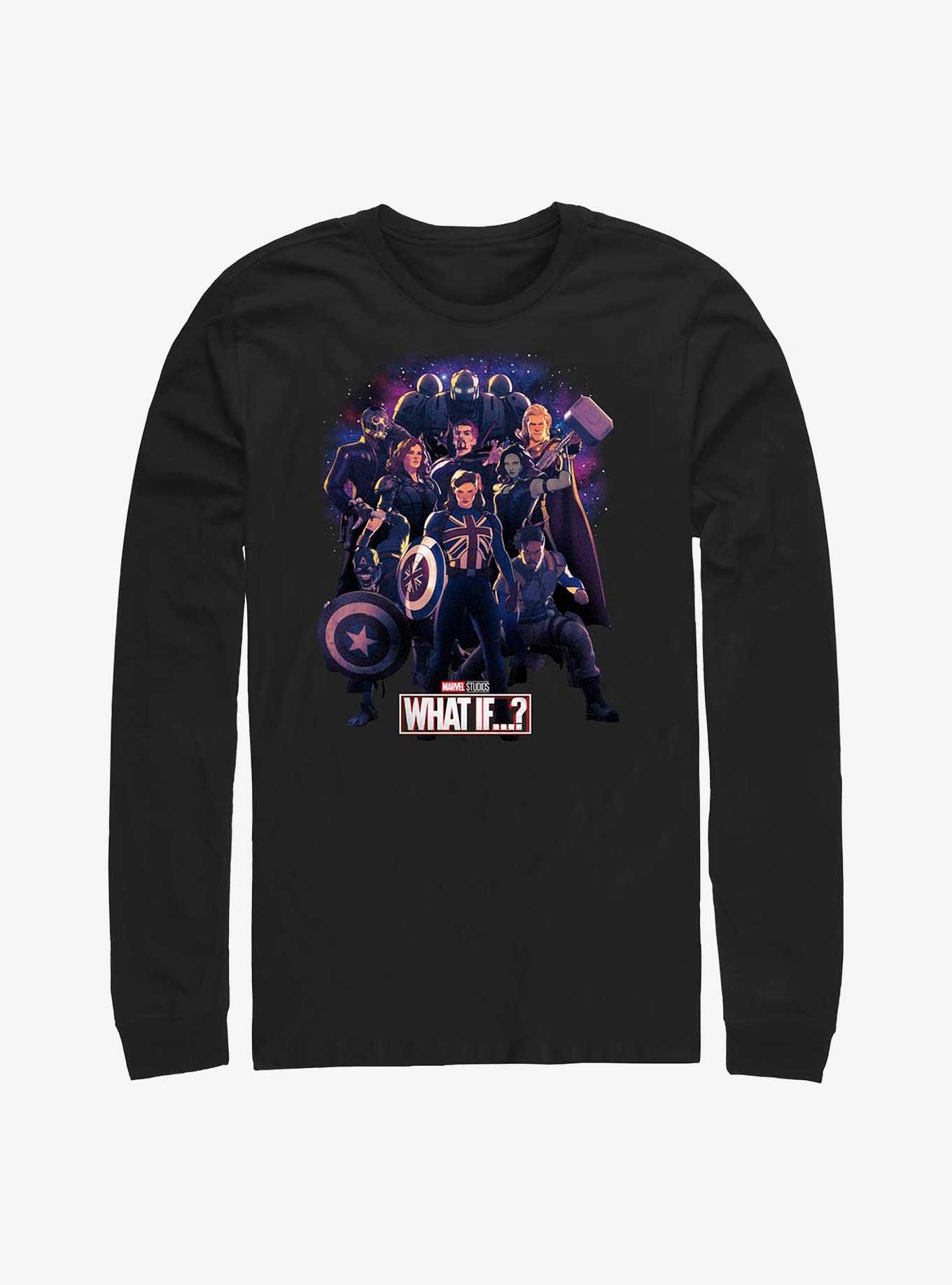 What If...? Group Long-Sleeve T-Shirt, BLACK, hi-res