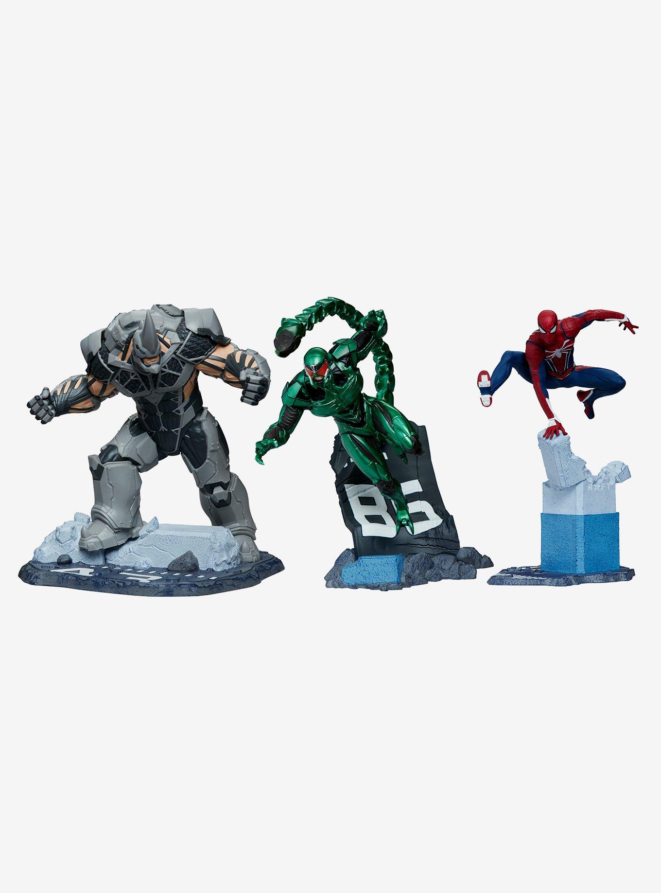 Marvel Spider-Man Diorama 3 Pc Collectible Statue Set By Pcs, , hi-res