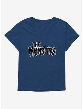 The Munsters Black & White Title Womens T-Shirt Plus Size, , hi-res