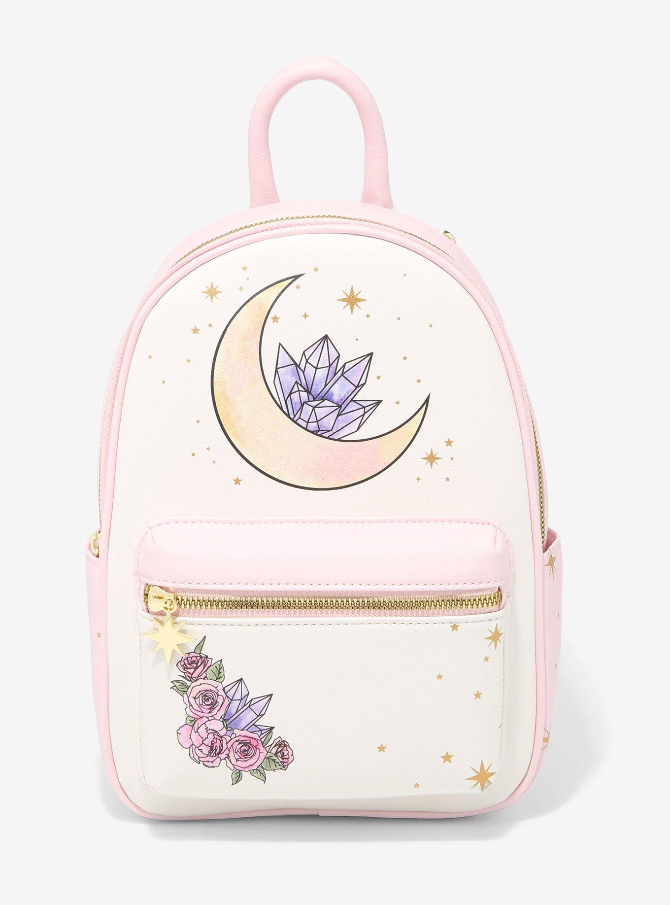 Cher Fur Mini Backpack - White