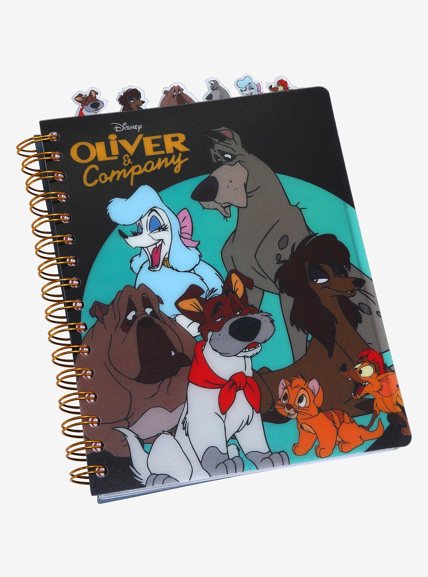 Disney Oliver & Company Characters Tab Journal, , hi-res