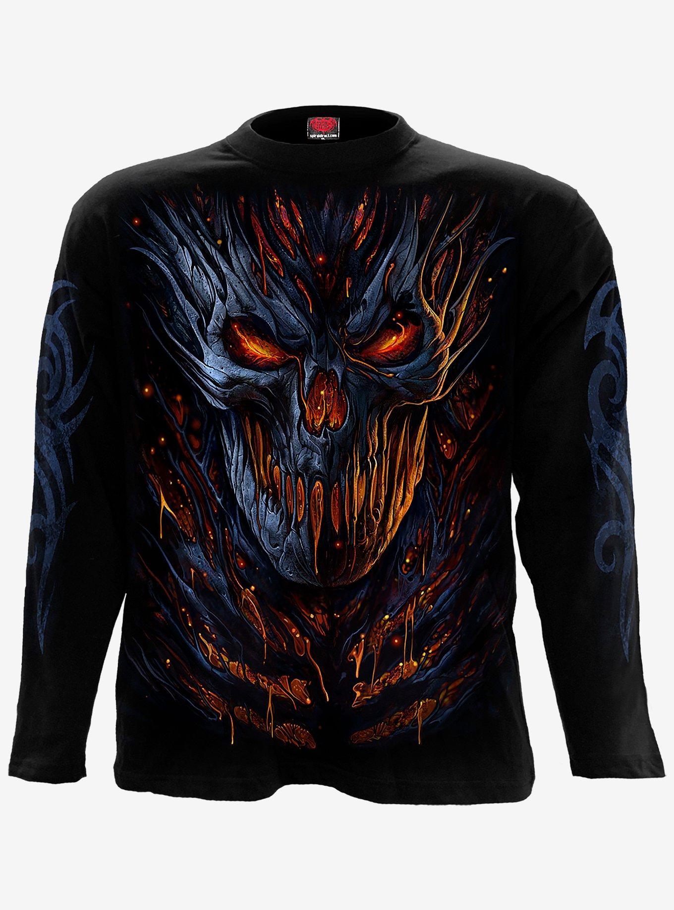 Oblivion Long-Sleeve T-Shirt, BLACK, hi-res