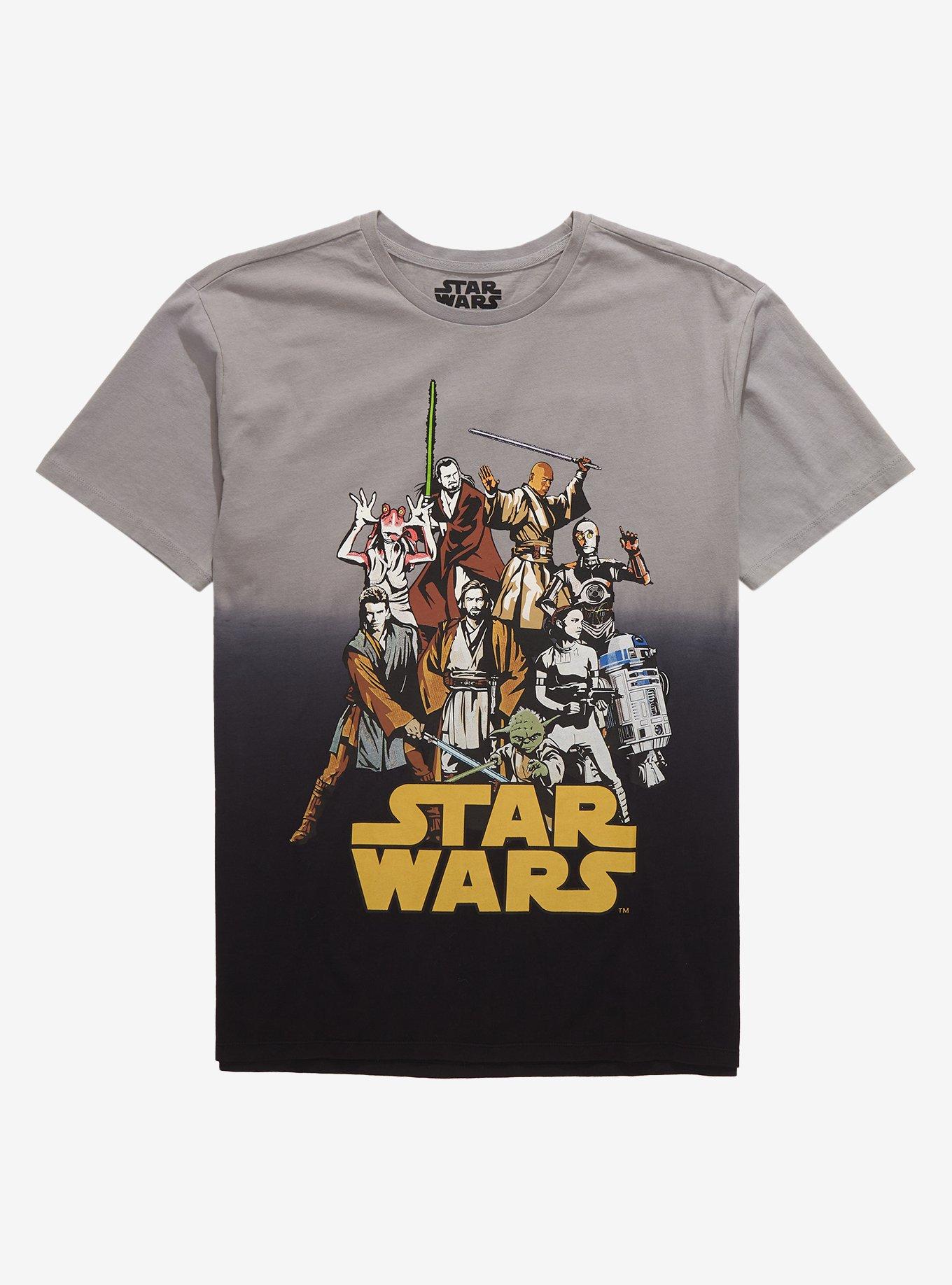 lichtgewicht Zeggen magie Star Wars Classic Characters Dip-Dye T-Shirt - BoxLunch Exclusive | BoxLunch