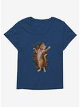 Cottagecore Nature Cat Nature Cat Womens T-Shirt Plus Size, , hi-res