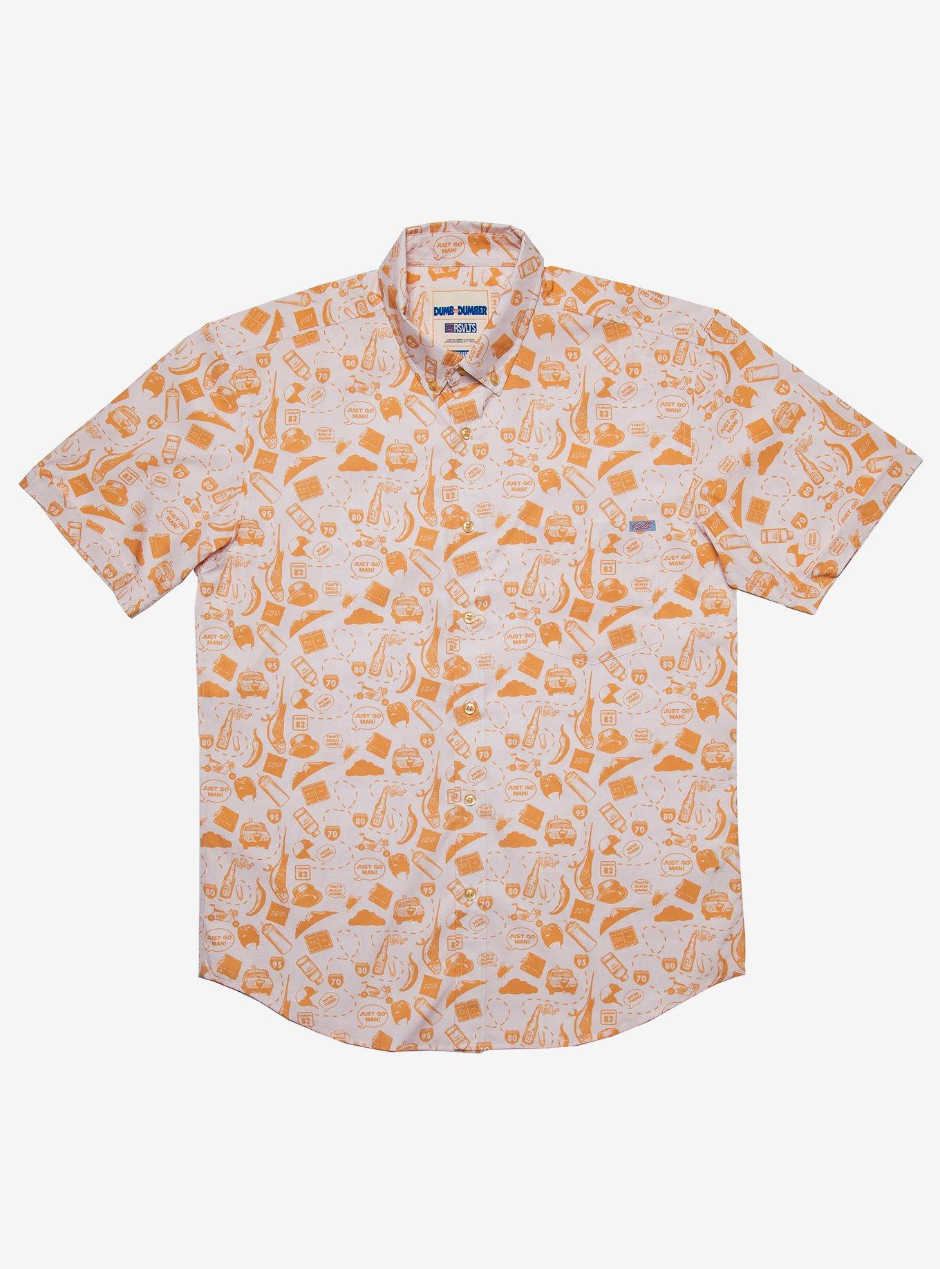 RSVLTS Dumb and Dumber Road Trip Woven Button-Up | Hot Topic