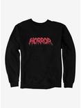 Plus Size Horror Blood Drip Sweatshirt, , hi-res