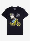 Betty Boop Biker Boyfriend Fit Girls T-Shirt, MULTI, hi-res