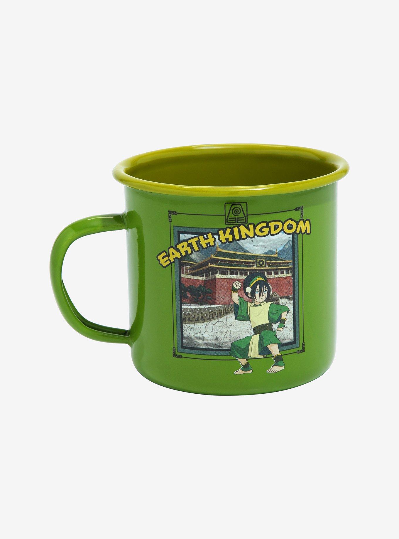 Avatar: The Last Airbender Earth Kingdom Tin Camper Mug - BoxLunch Exclusive, , hi-res