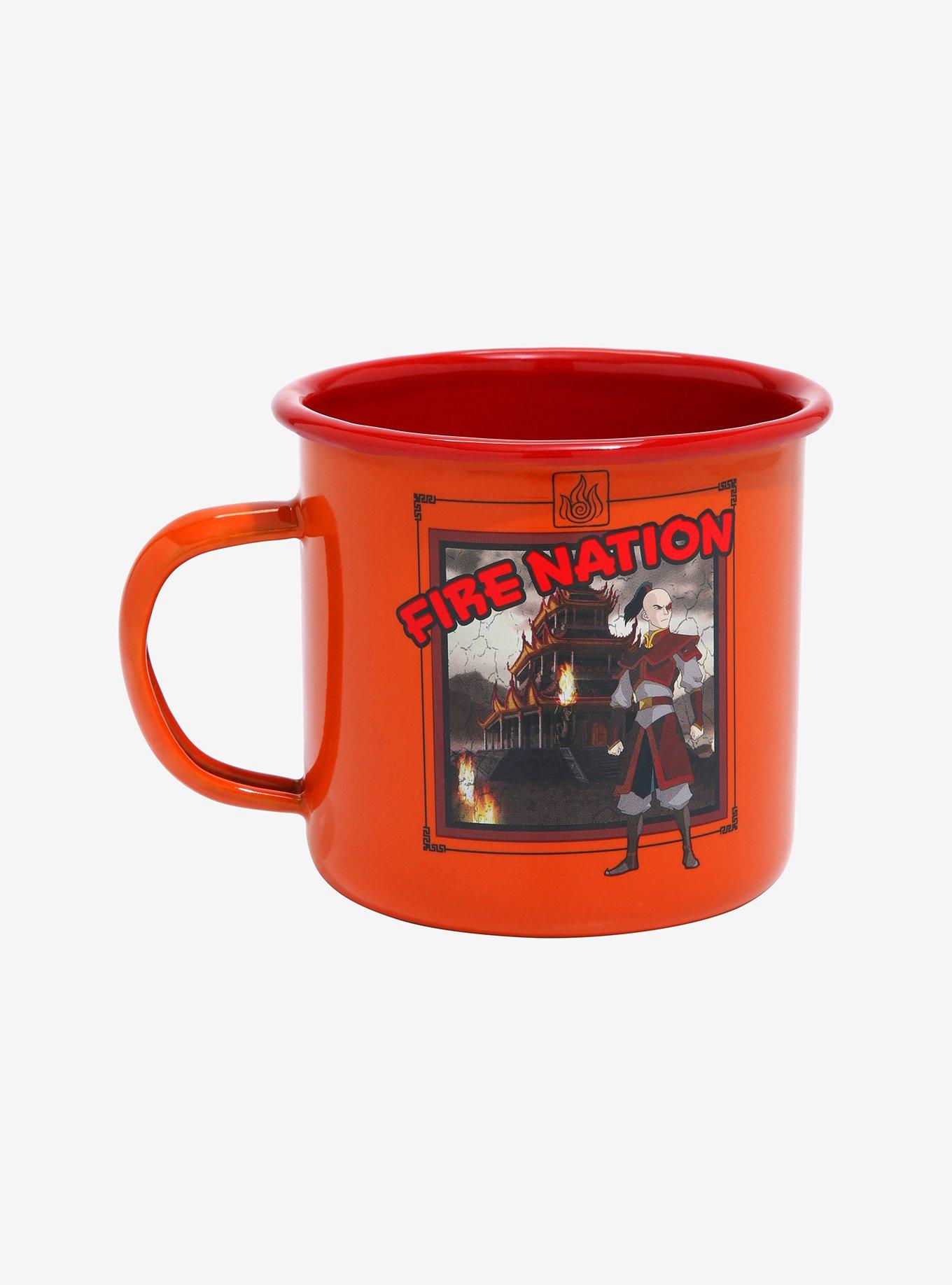 Avatar: The Last Airbender Fire Nation Tin Camper Mug - BoxLunch Exclusive, , hi-res