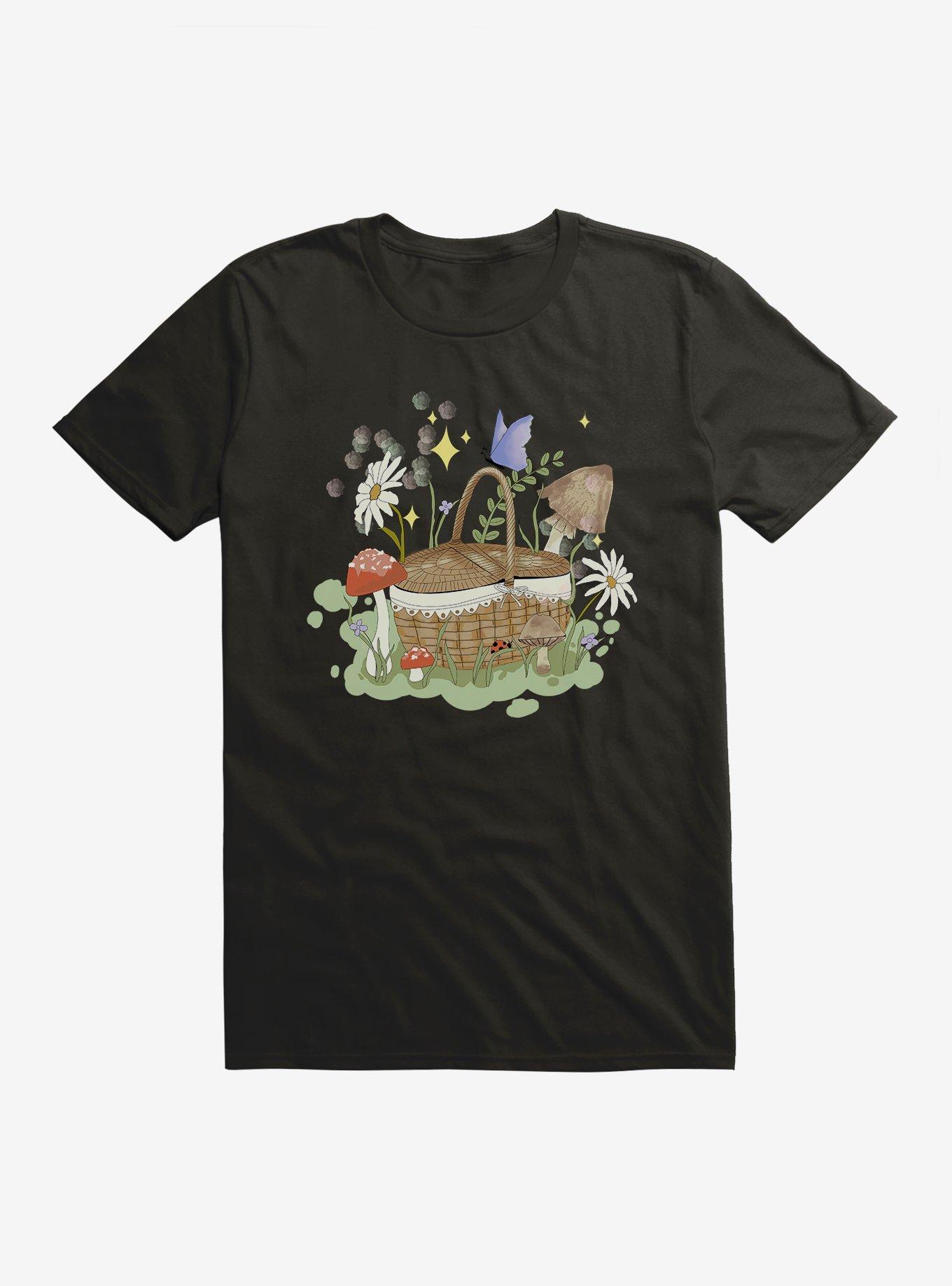 Cottagecore Picnic Basket T-Shirt, , hi-res