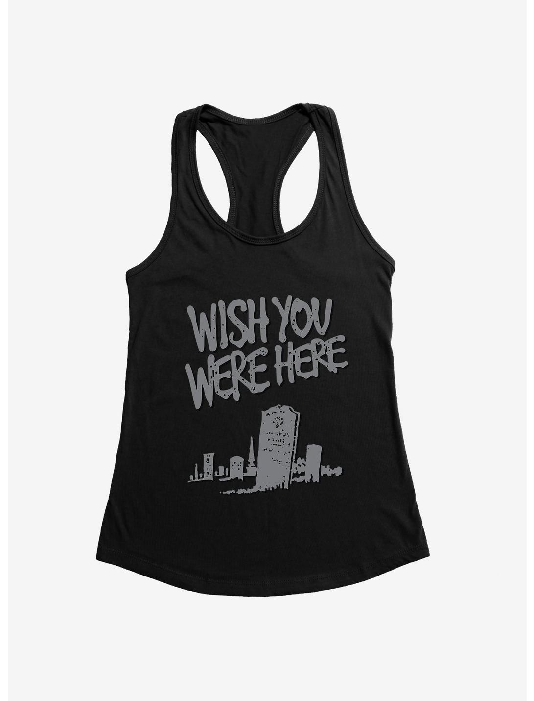 Wish You Were Here Tombstone Womens Tank Top, , hi-res