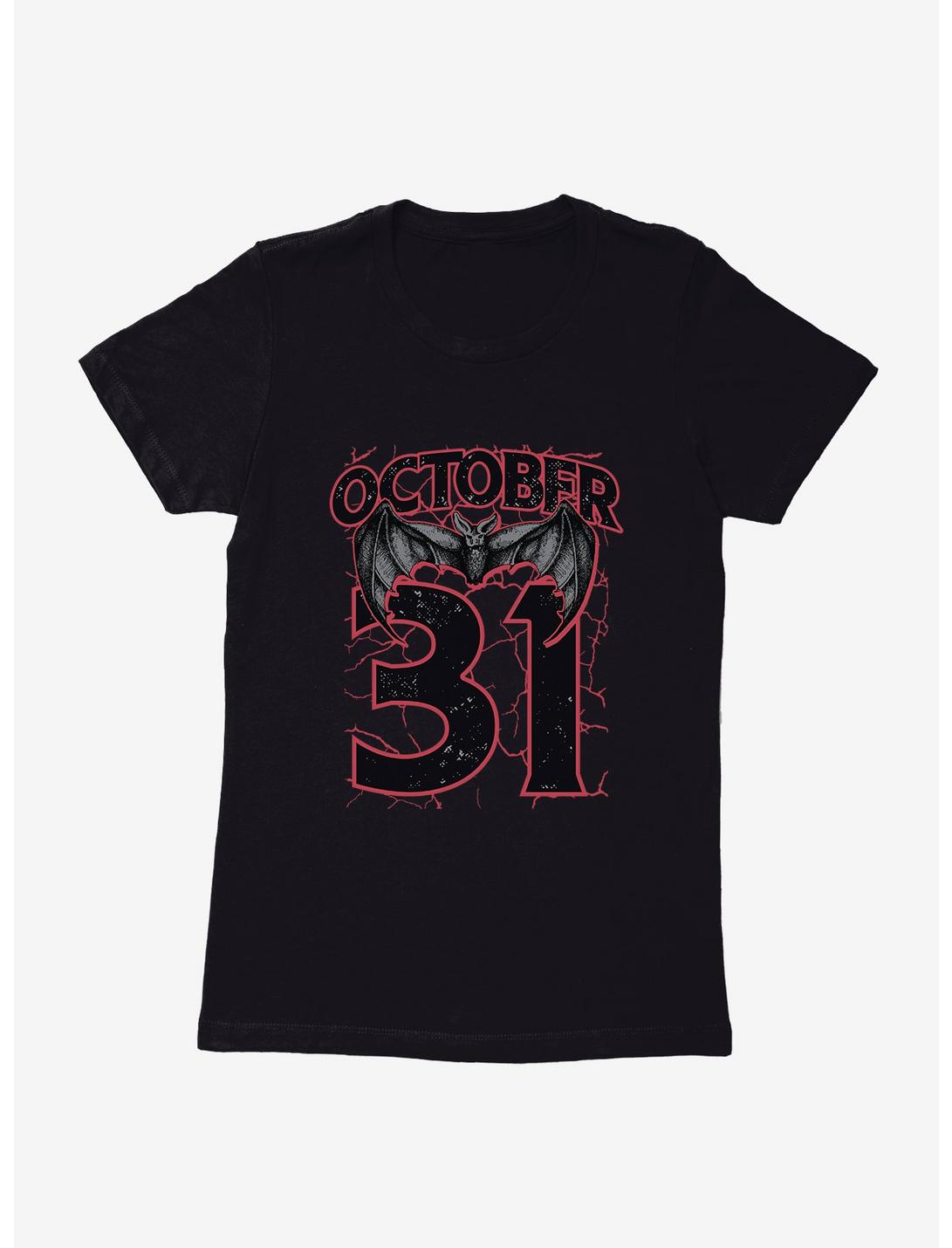 October 31 Bat Womens T-Shirt, , hi-res