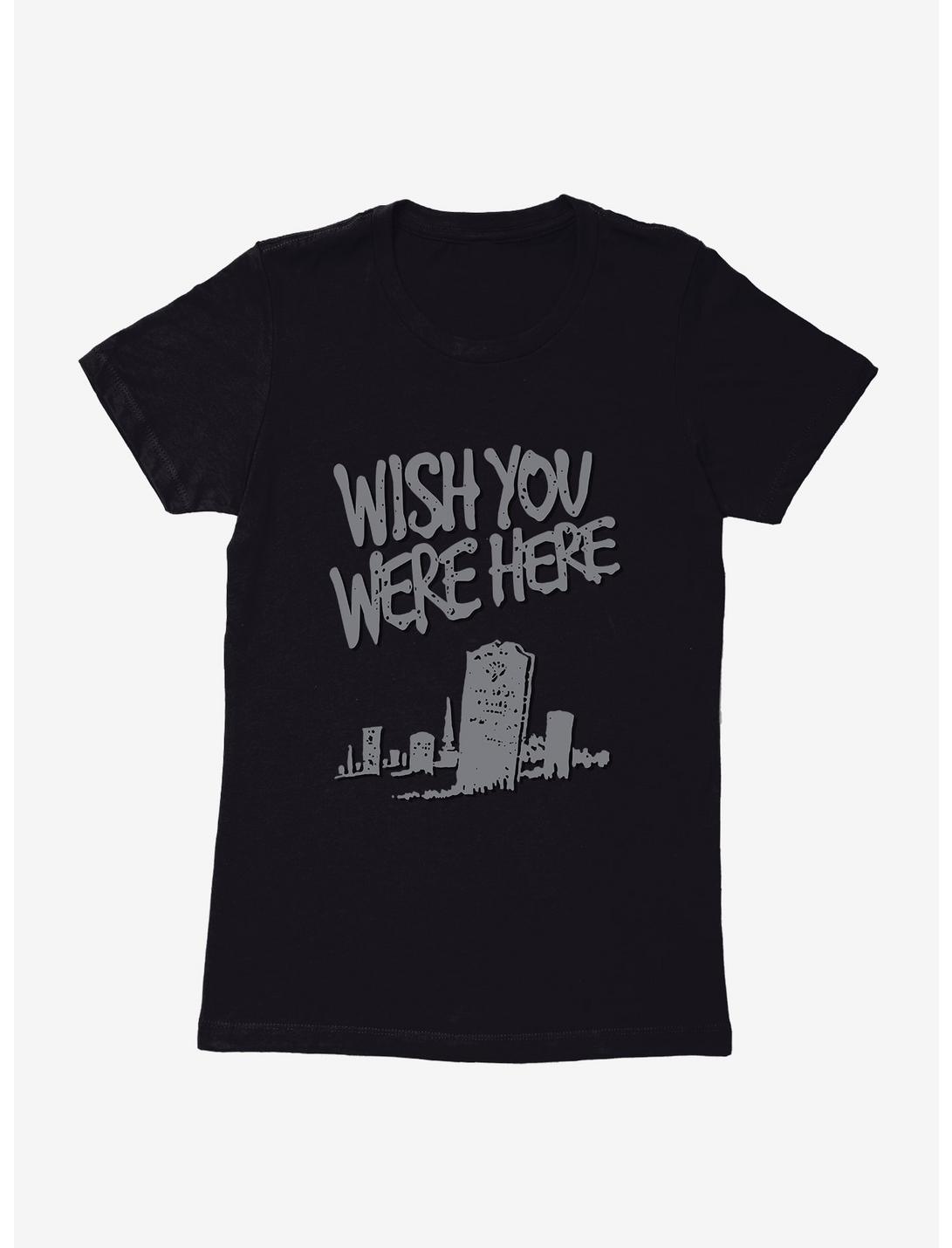 Plus Size Wish You Were Here Tombstone Womens T-Shirt, , hi-res