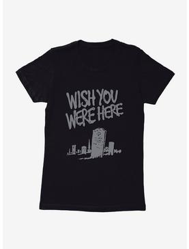 Plus Size Wish You Were Here Tombstone Womens T-Shirt, , hi-res