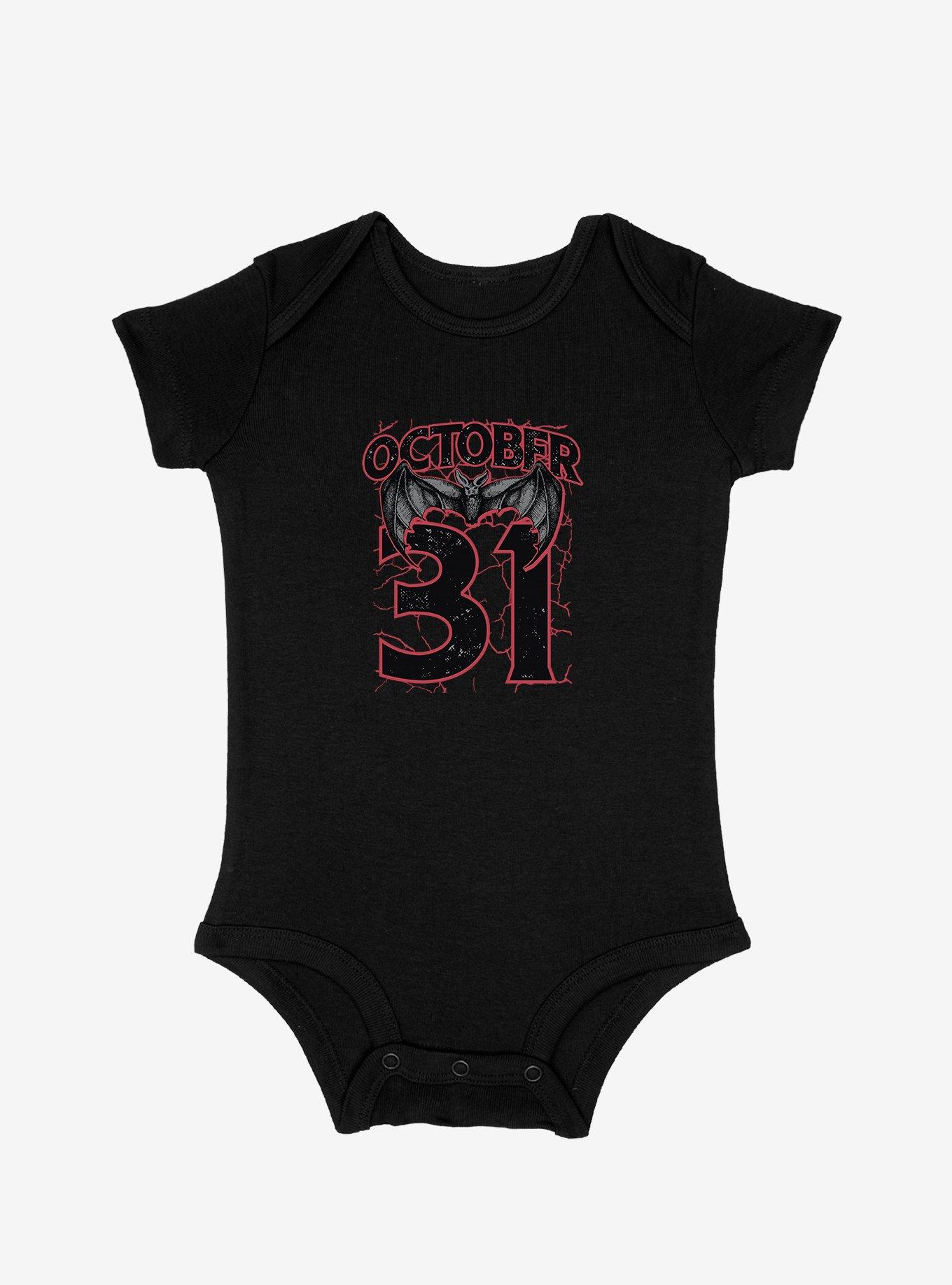 October 31 Bat Infant Bodysuit, , hi-res