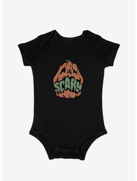 Scary Jack O Lantern Infant Bodysuit, , hi-res