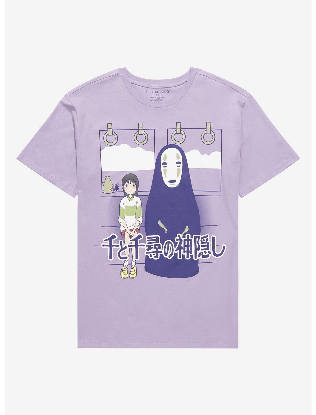 Our Universe Studio Ghibli Spirited Away Chihiro & No-Face Train T-Shirt, MULTI, hi-res