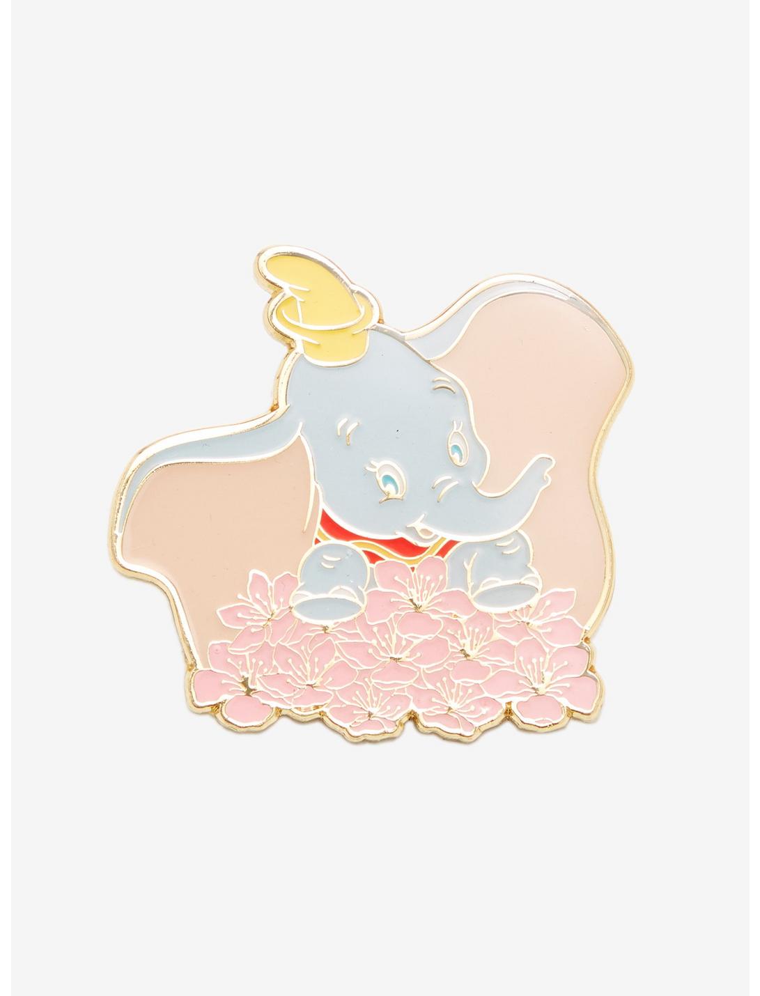 Loungefly Disney Dumbo with Cherry Blossoms Enamel Pin - BoxLunch Exclusive, , hi-res