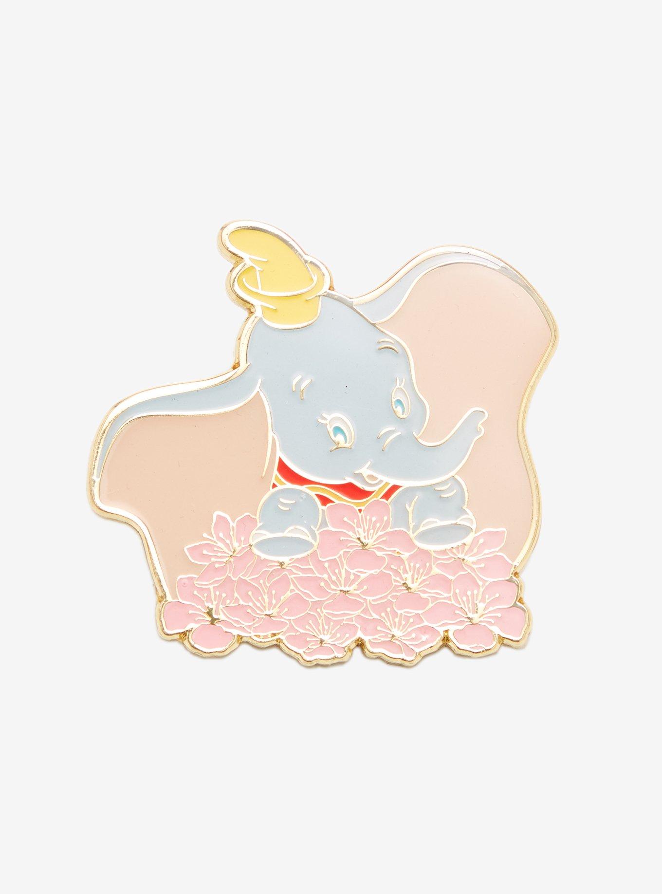 Loungefly Disney Dumbo with Cherry Blossoms Enamel Pin - BoxLunch Exclusive, , hi-res