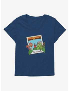 Cottagecore Frog Cottagecore Frog Girls T-Shirt Plus Size, , hi-res