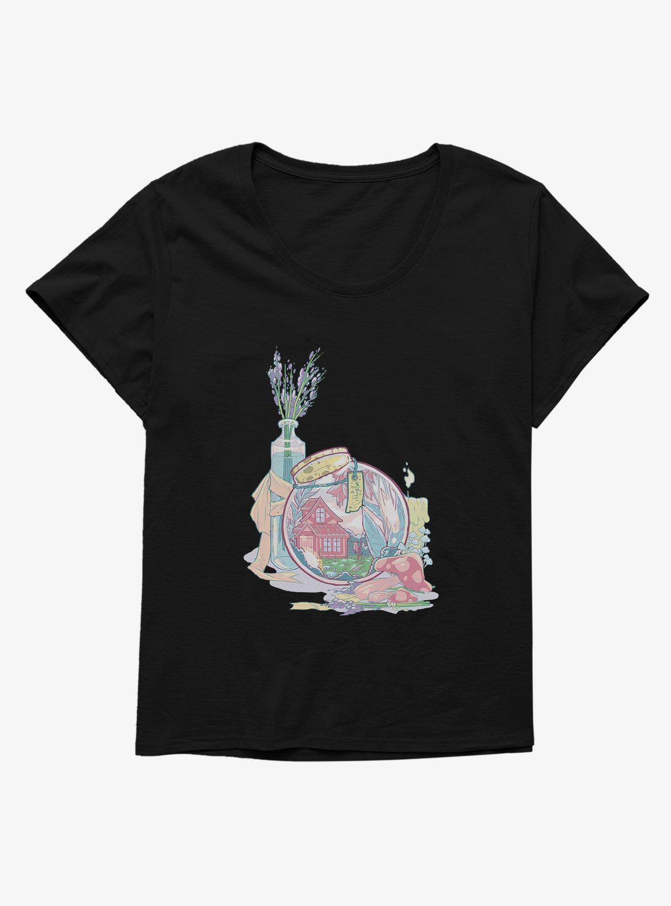 Cottagecore Keep in a Bottle Keep in a Bottle Girls T-Shirt Plus Size, , hi-res