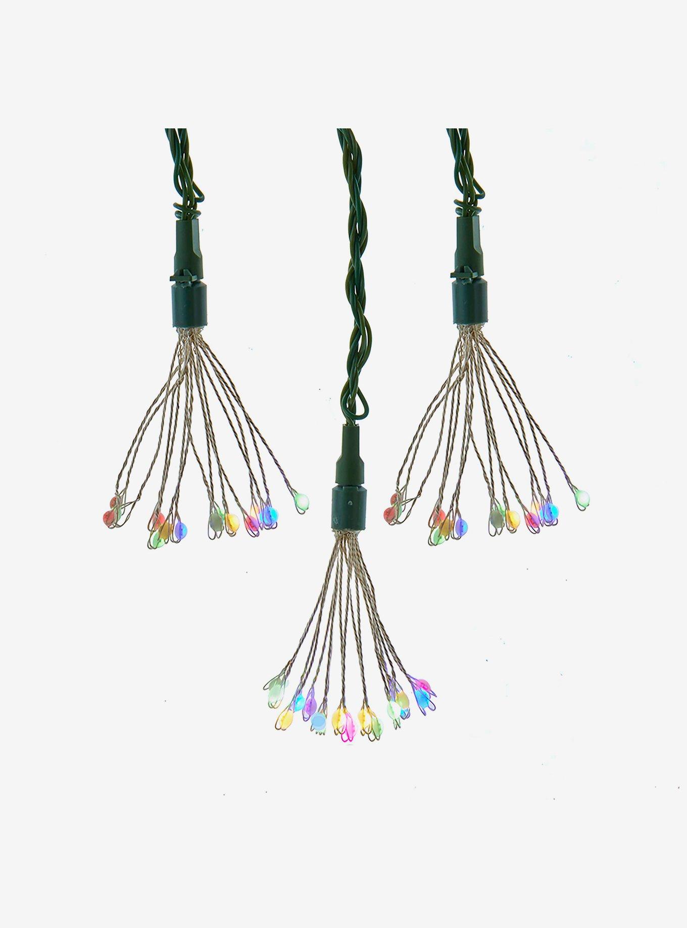 Light Cluster Lights And Multicolor Twinkle Led Lights With Green Wire, , hi-res