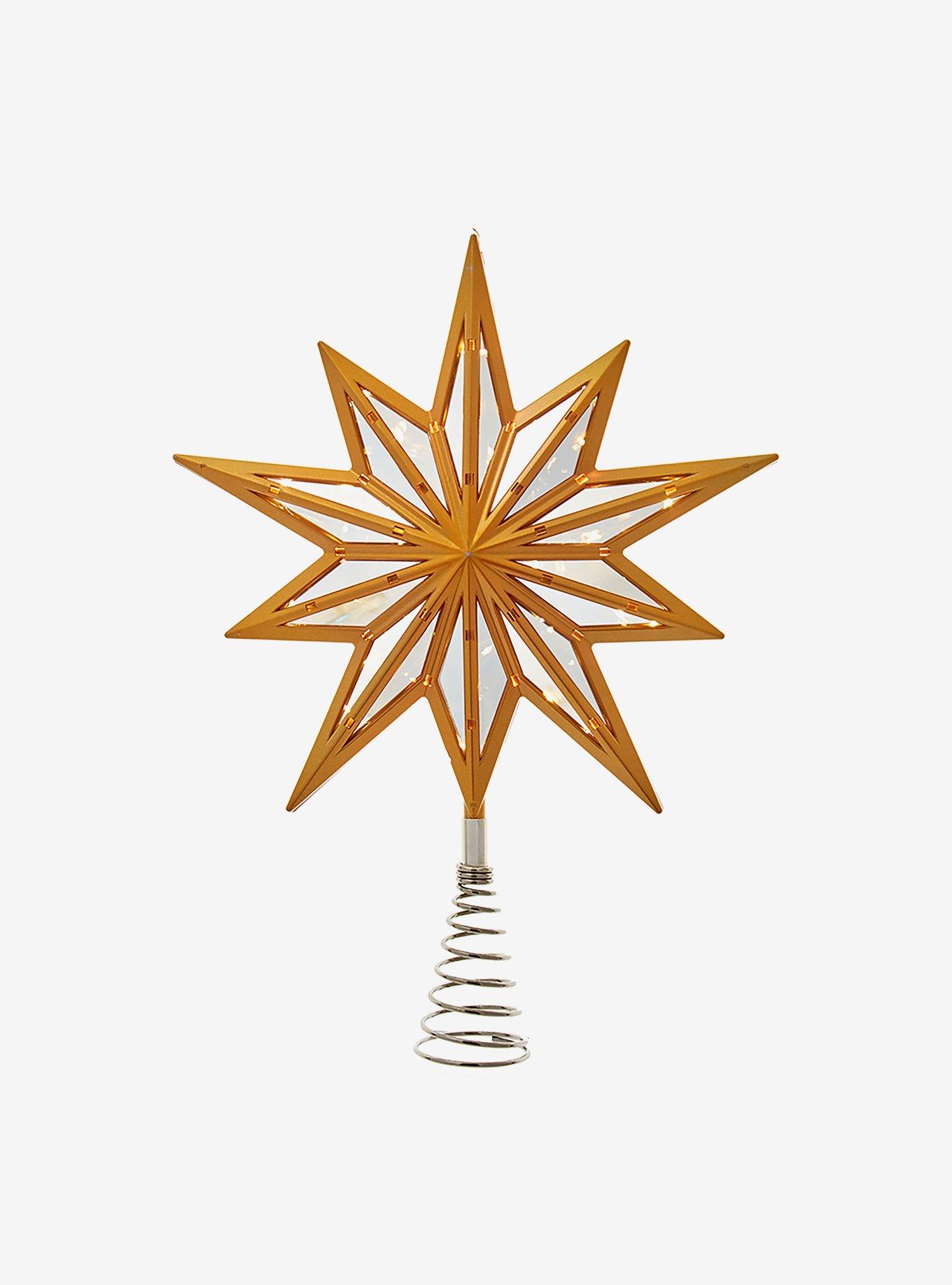 Light Point Gold Star Tree Topper, , hi-res