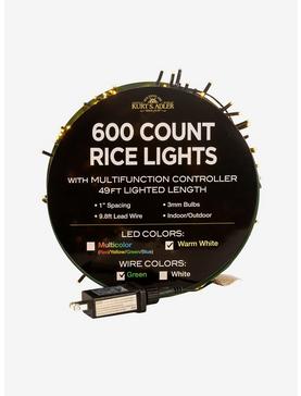 Plus Size Light Warm White Led Rice Light Set, , hi-res