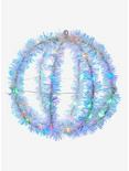 Multicolor 8 inch Led Tinsel Foldable Sphere, , hi-res
