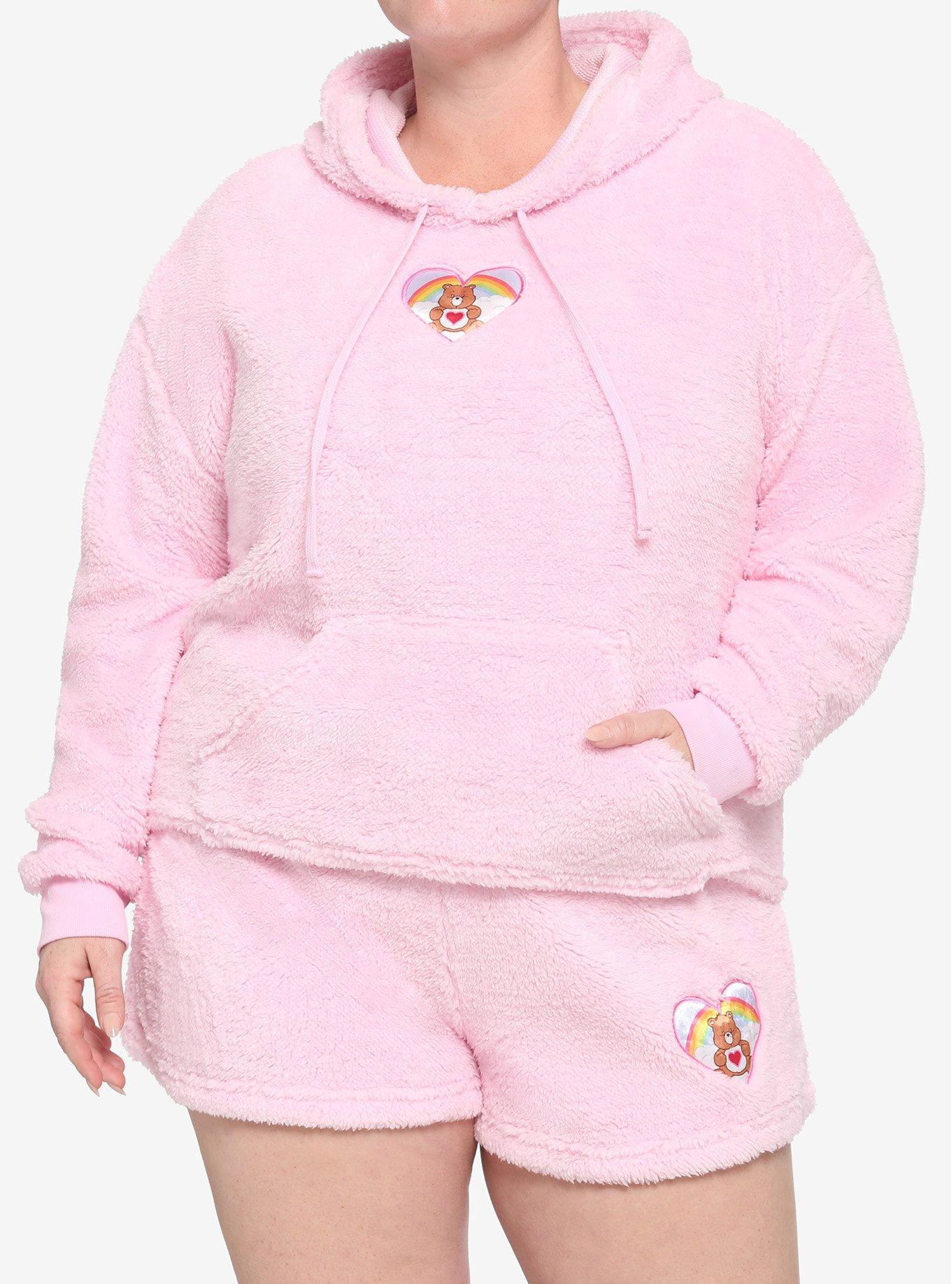 Care Bears Tenderheart Bear Fuzzy Skimmer Hoodie Plus Size, MULTI, hi-res