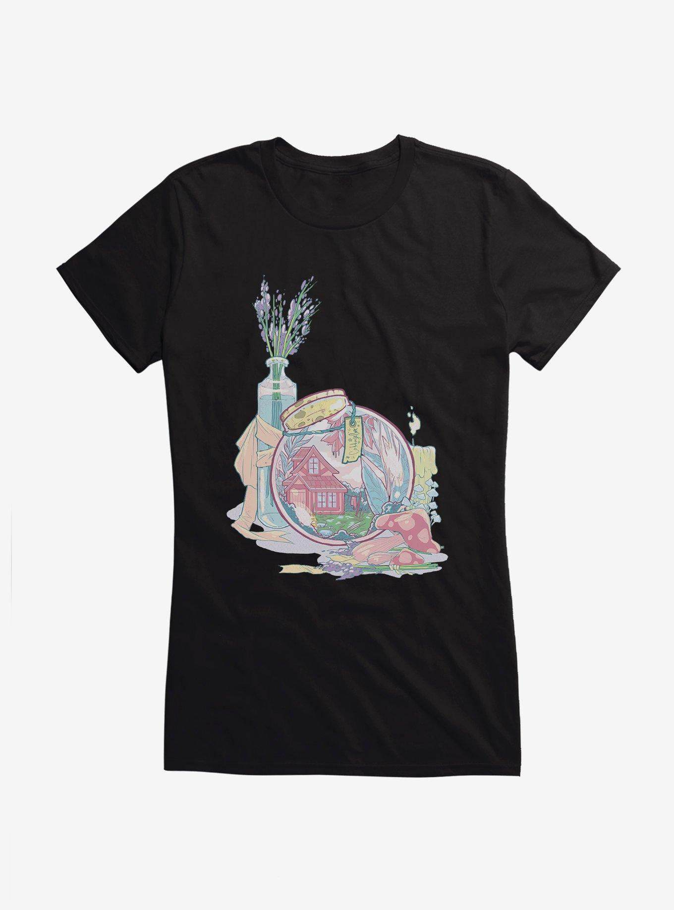 Cottage Core Hannah Barr Keep in a Bottle Girls T-Shirt, , hi-res