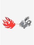 Red & Black Dragon Flame Sunglasses, , hi-res