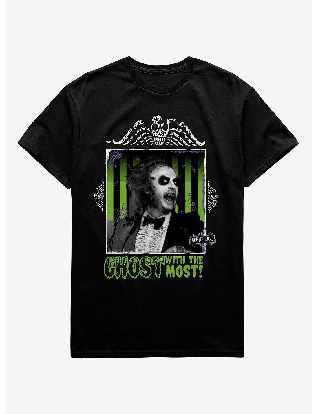 Beetlejuice Ghost With The Most Boyfriend Fit Girls T-Shirt, MULTI, hi-res