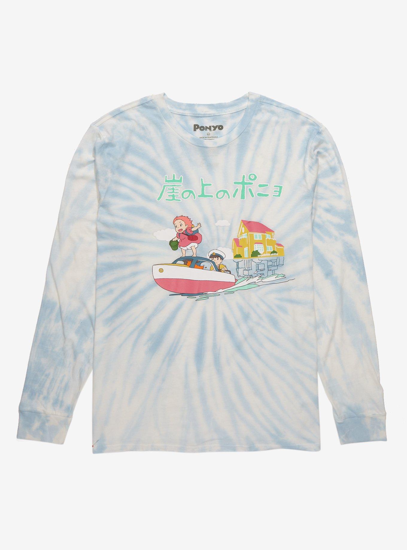 Our Universe Ponyo Boat Adventure Tie-Dye Long Sleeve T-Shirt, MULTI, hi-res