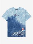 Our Universe Studio Ghibli Ponyo Waves Dip-Dye T-Shirt, MULTI, hi-res