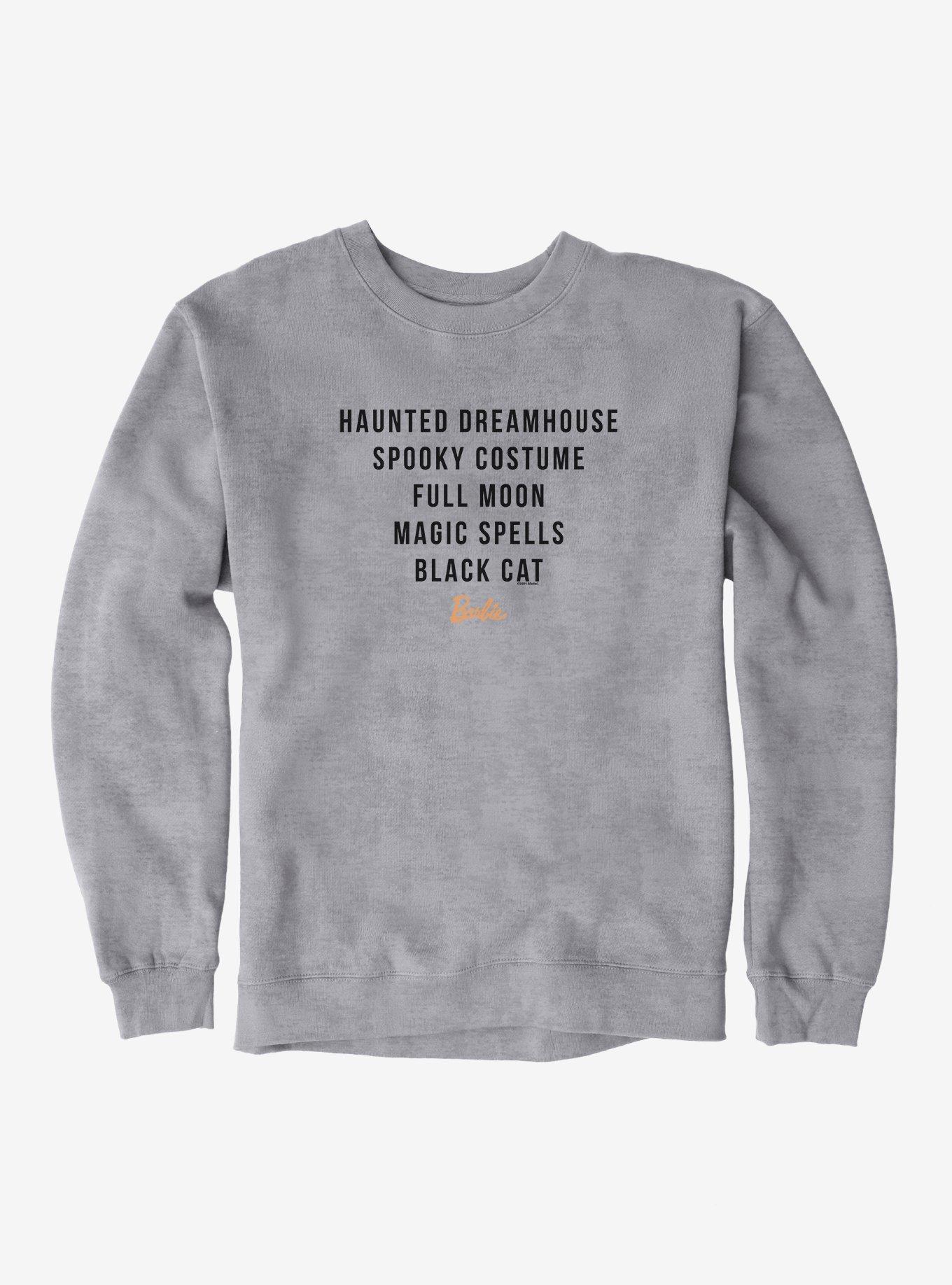 Barbie Haloween Basics Sweatshirt, HEATHER GREY, hi-res