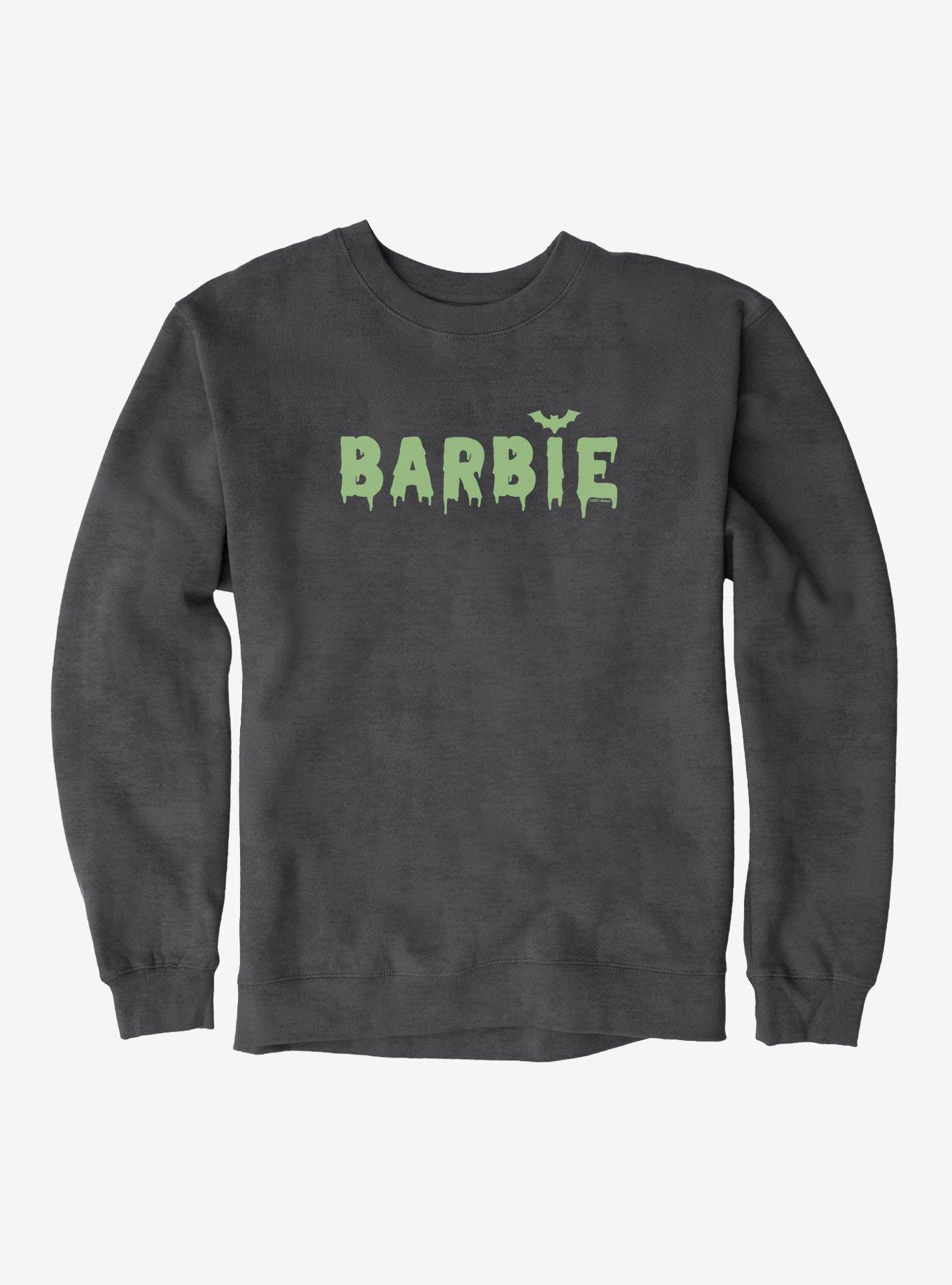 Barbie Haloween Drip Bat Logo Sweatshirt