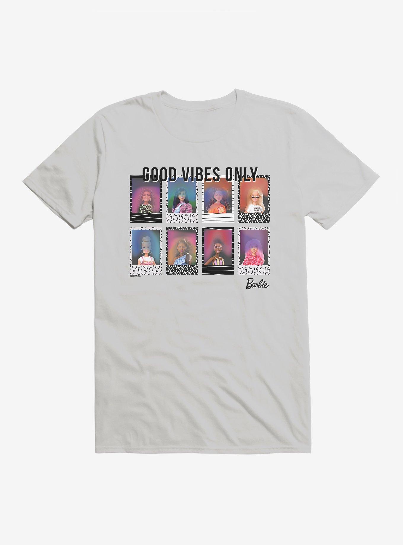 Barbie Haloween Good Vibes Only T-Shirt, SILVER, hi-res