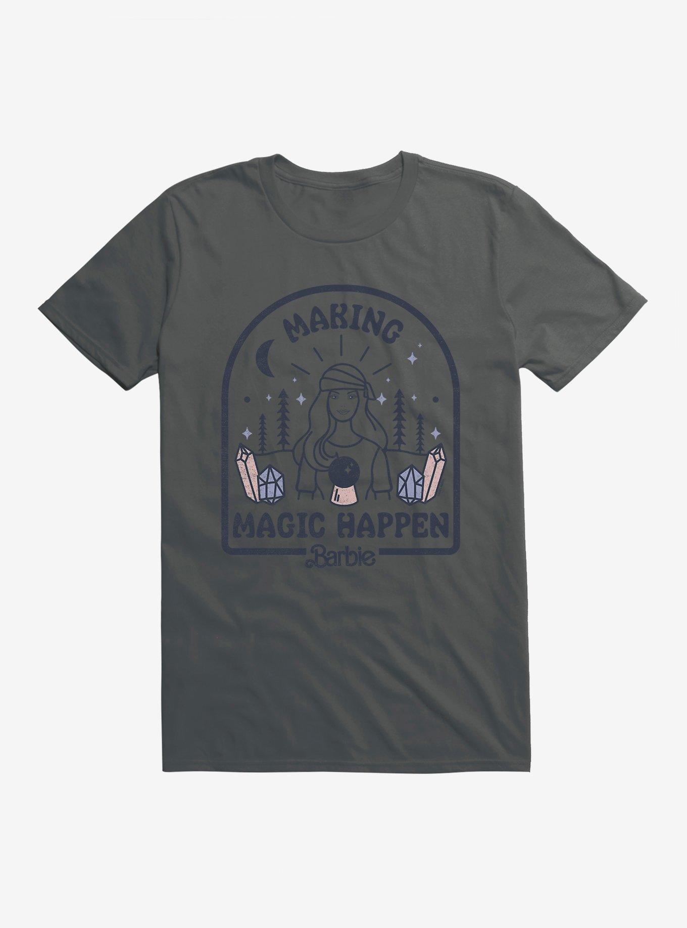 Barbie Haloween Making Magic Happen T-Shirt, CHARCOAL, hi-res