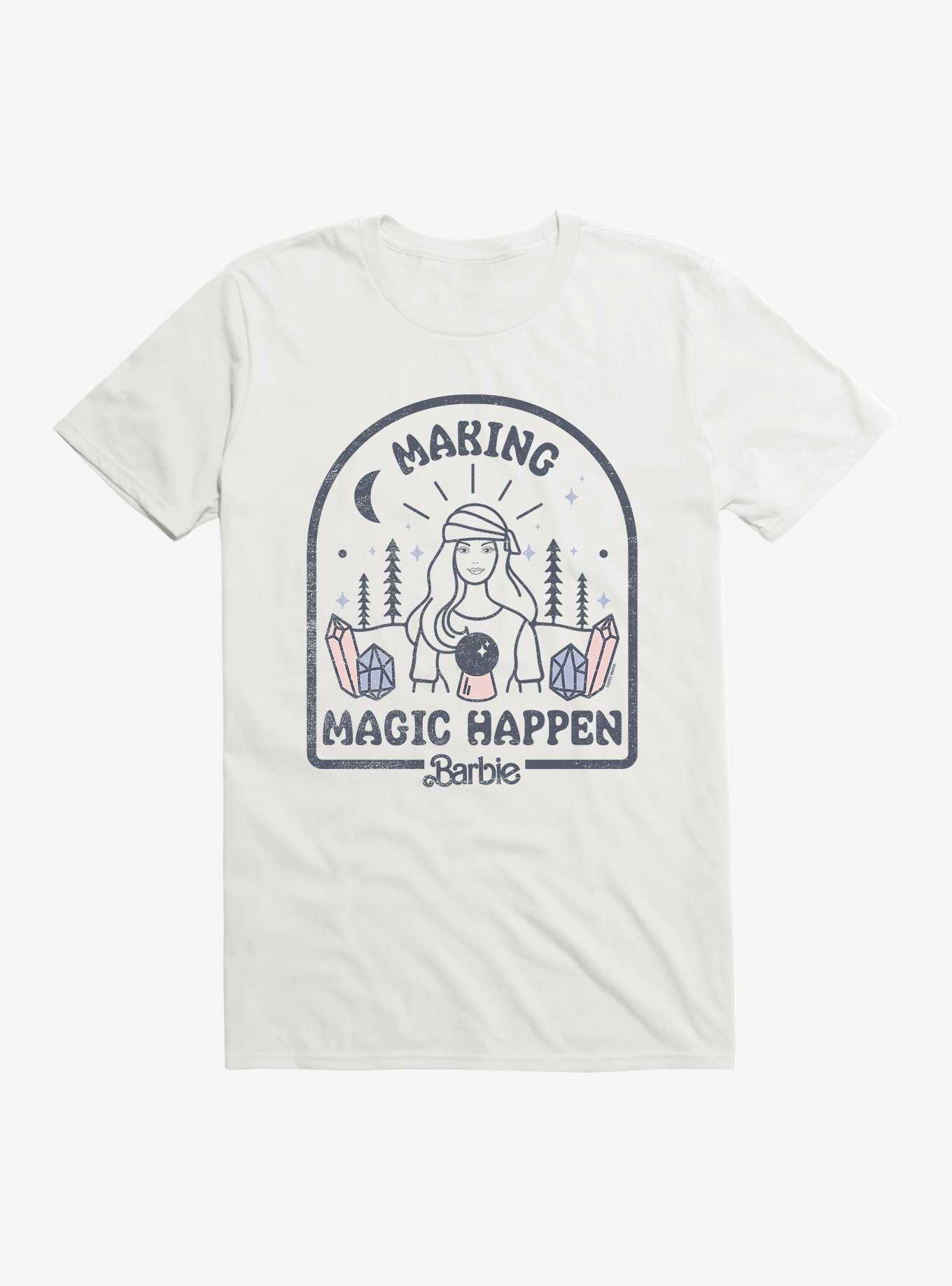 Barbie Haloween Making Magic Happen T-Shirt, WHITE, hi-res