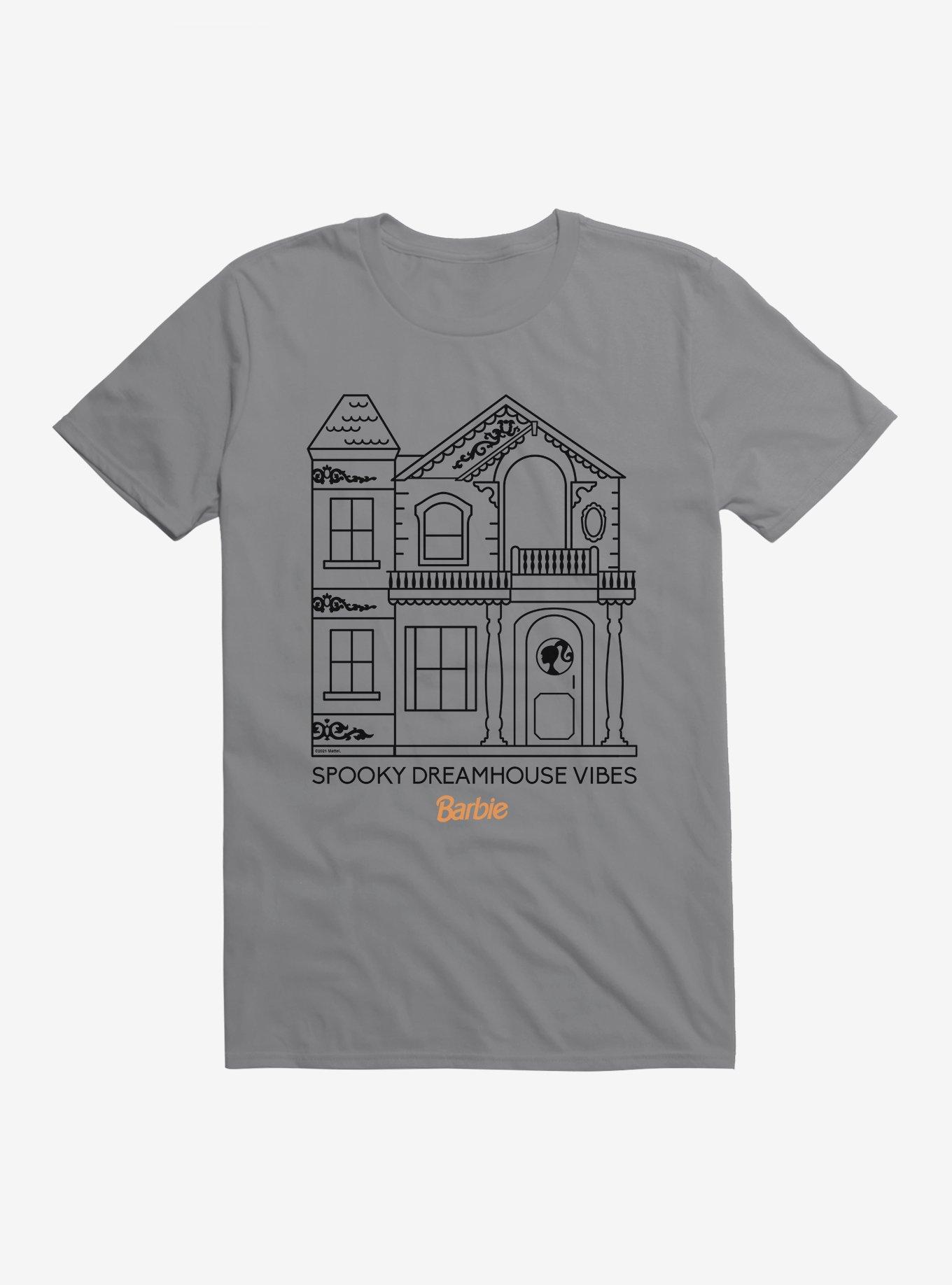 Barbie Haloween Spoky Dreamhouse Vibes T-Shirt, STORM GREY, hi-res