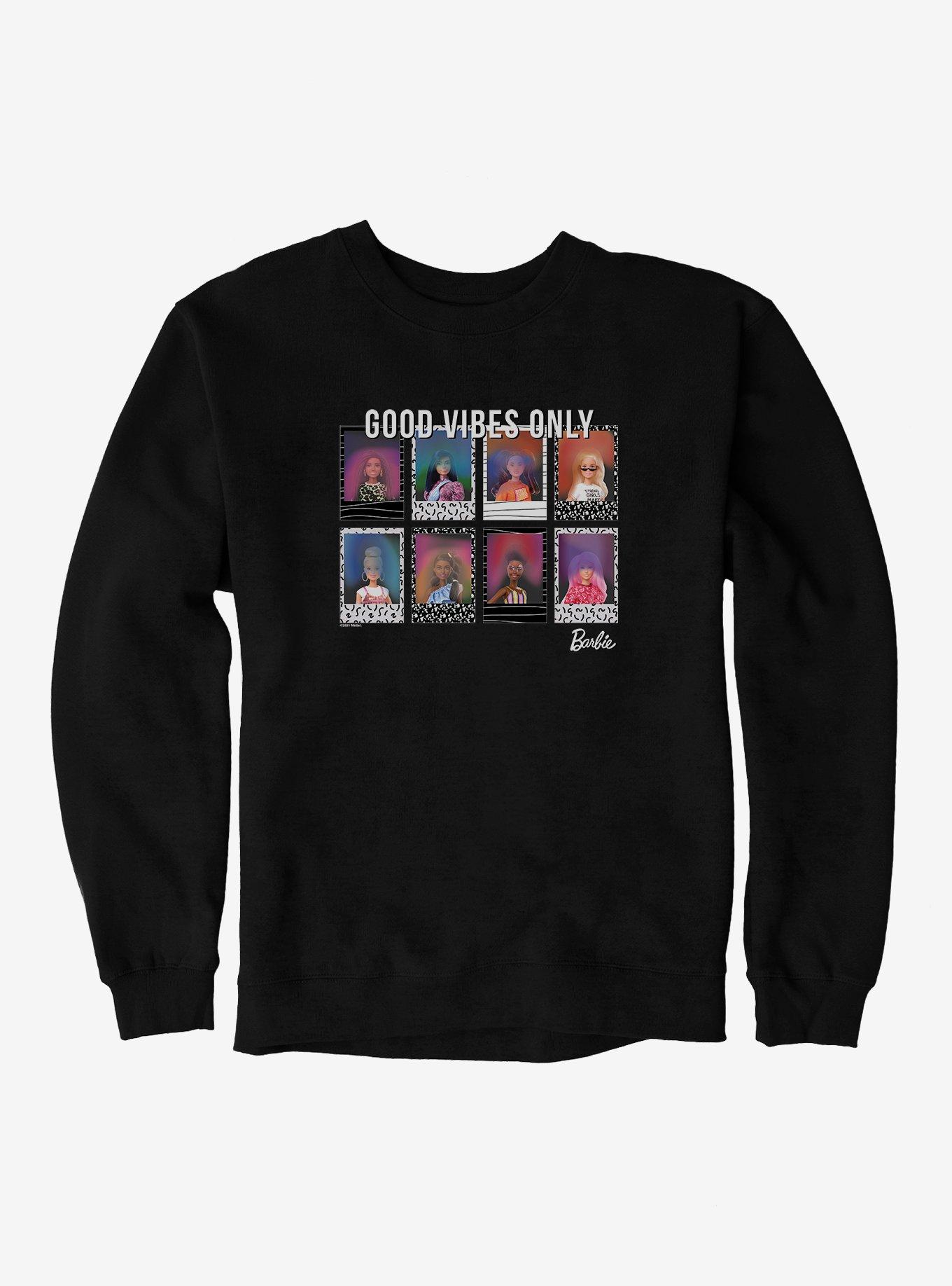 Barbie Haloween Good Vibes Only Sweatshirt, , hi-res