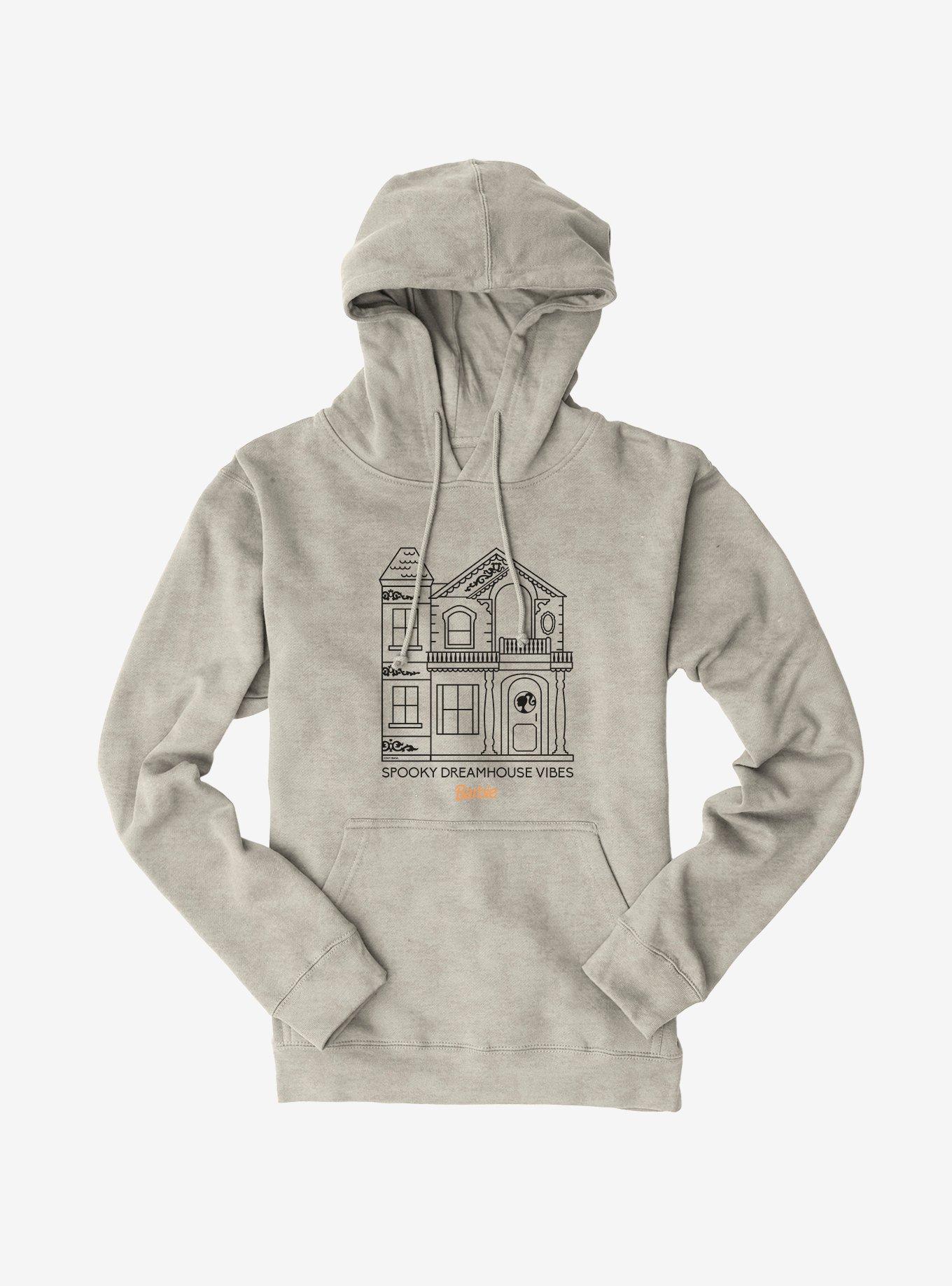 Barbie Halloween Spooky Dreamhouse Vibes Hoodie, OATMEAL HEATHER, hi-res